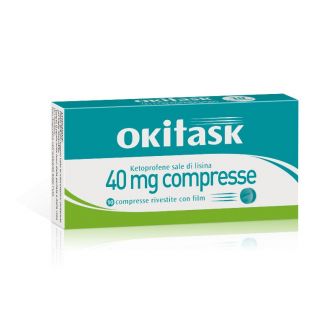 OKITASK 40 MG COMPRESSE RIVESTITE - farmaco senza obbligo di ricetta