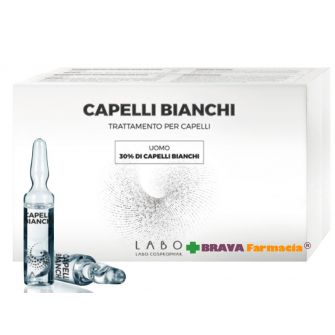 Labo Capelli Bianchi Trattamento Uomo Capelli Bianchi 30 Fiale Prodotti Per Capelli Brava Farmacia