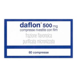 DAFLON 500 MG COMPRESSE RIVESTITE - farmaco senza obbligo di ricetta