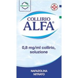 COLLIRIO ALFA 0,8 MG/ML COLLIRIO - farmaco senza obbligo di ricetta