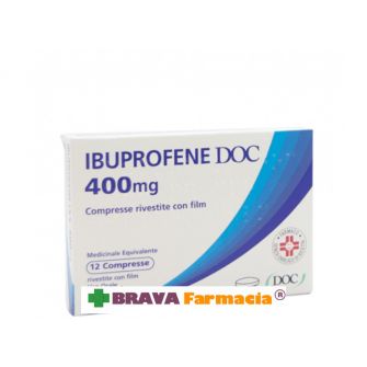 IBUPROFENE DOC 400 MG COMPRESSE RIVESTITE CON FILM