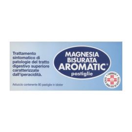 MAGNESIA BISURATA AROMATIC 80 COMPRESSE - farmaco senza ricetta