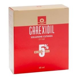 CAREXIDIL 5% soluzione cutanea-minoxidil 5% 1 flacone - medicinale senza obbligo di ricetta medica