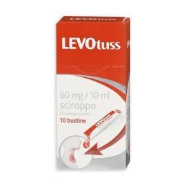 LEVOTUSS 60 MG/10 ML SCIROPPO 10 BUSTE - farmaco senza ricetta