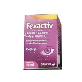 FEXACTIV COLLIRIO Flacone 10 ml- medicinale senza ricetta