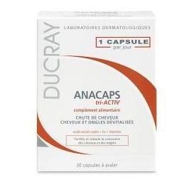 DUCRAY ANACAPS TRI-ACTIV 30 CAPSULE