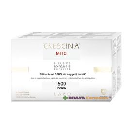 Crescina Mito Anticaduta Ricrescita Anticaduta 500 Donna 20+20 fiale