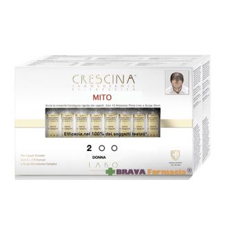Crescina Transdermic Ricrescita Donna 200 40 fiale