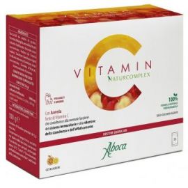 Aboca vitamin c naturcomplex integratore sistema immunitario, 20 bustine