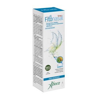 Aboca fitonasal - spray concentrato decongestionante fluidificante, 30ml