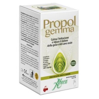 Aboca propolgemma - spray no alcool adulti e bambini irritazione gola, 30ml