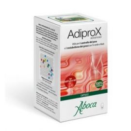 Aboca adiprox - advanced controllo peso metabolismo grassi, 50 capsule