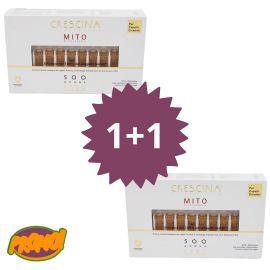 1+1 Crescina NeoMito Ricrescita donna 500 Transdermic 40 fiale