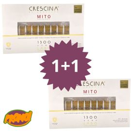 1+1 Crescina NeoMito ricrescita uomo 1300 Transdermic 20 fiale