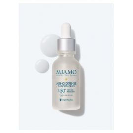 MIAMO LONGEVITY PLUS AGING DEFENSE SUNSCREEN DROPS SOFT GOLD 30 ML