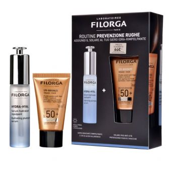 FILORGA COFANETTO HYDRA HYAL SERUM 30 ML + UV BRONZE FACE 40 ML