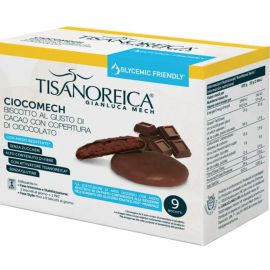 TISANOREICA CiocoMech biscotti al cacao con copertura Cioccolato