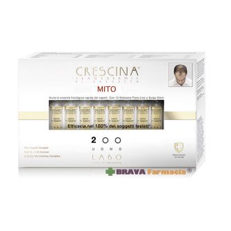Ricrescita Hair Growth Factor Uomo 200 