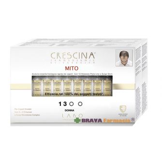 Crescina Ricrescita Transdermic Uomo 1300 trattamento 2 mesi