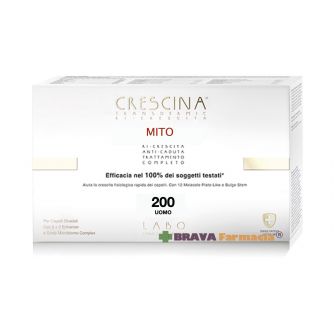 Crescina MPS 200 Uomo Ricrescita - Anticaduta 20 + 20 fiale