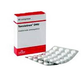 TONSIOTREN 60 COMPRESSE DHU-medicinale omeopatico