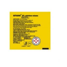 BETADINE*SOLUZ CUT 125ML 10%