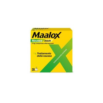 MAALOX NAUSEA*20CPR EFF 5MG