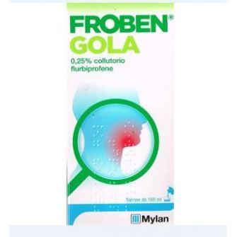 FROBEN GOLA*COLLUT 160ML 0,25%