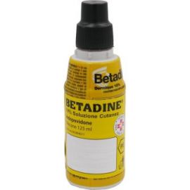 BETADINE*SOLUZ CUT 125ML 10%
