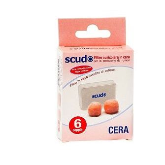 EARPLUG SCUDO CERA 6COPPIE 12P