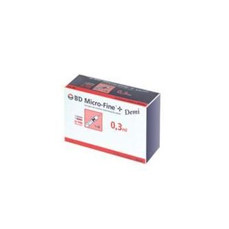 SIR INS BD DEMI 0,3ML G30 8MM