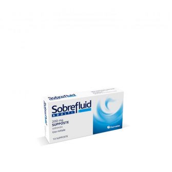 SOBREFLUID 10 supposte 200 mg - farmaco senza ricetta