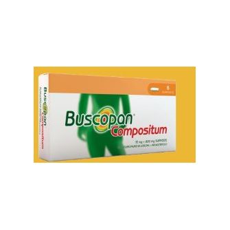 BUSCOPAN COMPOSITUM*6SUPP - medicinale senza obbligo di ricetta medica