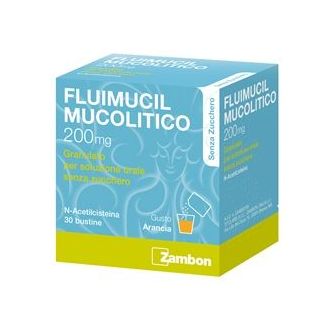 FLUIMUCIL MUC*30BUST 200MG Senza Zucchero - medicinale senza obbligo di ricetta medica