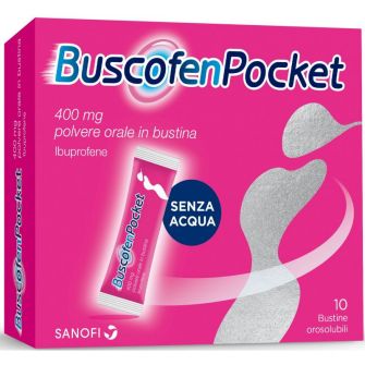 BUSCOFENPOCKET 400 MG POLVERE ORALE IN BUSTINA