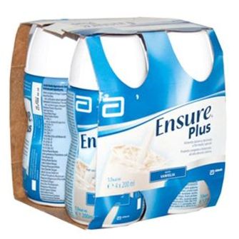 ENSURE PLUS VANIGLIA 4X200ML