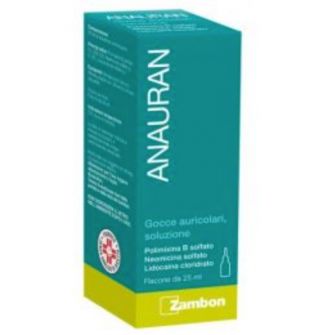 ANAURAN*GTT AURIC FL 25ML