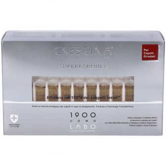 Crescina Isole Follicolari Transdermic 1900 Trattamento Completo