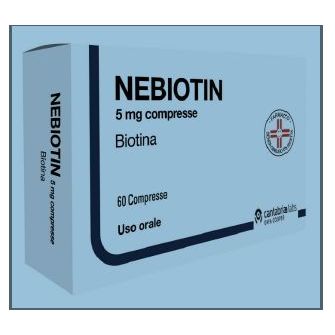 NEBIOTIN*60CPR 5MG