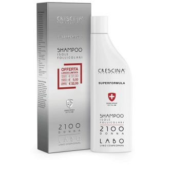 Crescina Isole Follicolari Shampoo DONNA 1900 Trattamento Completo