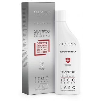 Crescina Isole Follicolari Shampoo Uomo 1900 Trattamento Completo