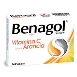 BENAGOL VIT C*24PAST ARANCIA
