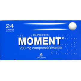 Moment 200 confezione 24 confetti - medicinale senza obbligo di ricetta medica