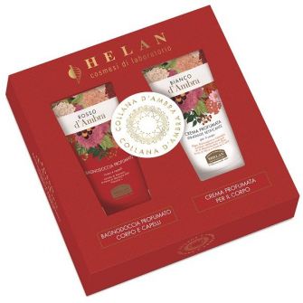 COLLANA D''AMBRA COF ROSSO D''AM