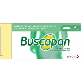 BUSCOPAN*6SUPP 10MG
