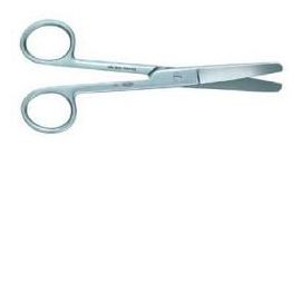 FORBICI RETTA PUNTA TONDA 14CM