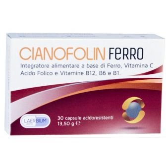 CIANOFOLIN FERRO 30CPS ACIDORE