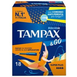 TAMPAX &GO SUPER PLUS 18PZ