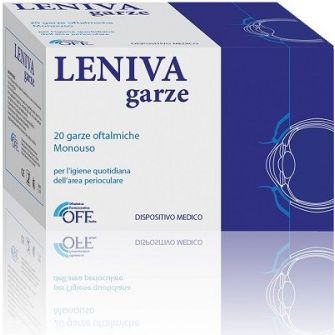 LENIVA GARZE OFTALMICHE 20PZ