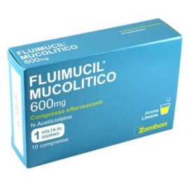 FLUIMUCIL MUCOL*10CPR EFF600MG